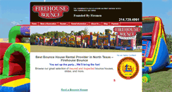 Desktop Screenshot of firehousebounce.com